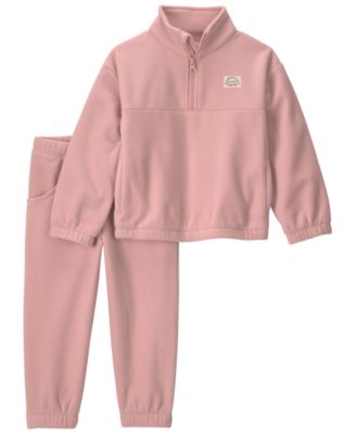 Carter's Little Planet Toddler Girls' 2T-5T Microfleece Top and Pants, 2-Piece Set
