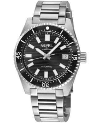 Gevril Мужские часы Atlantic Avenue Swiss Automatic Silver Stainless Steel