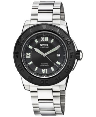 Gevril Мужские часы Seacloud Swiss Automatic Silver Stainless Steel