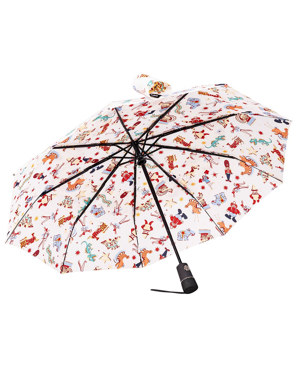 Totes Macy's 100th Thanksgiving Day Parade Auto Open and Close Vented Folding Umbrella
