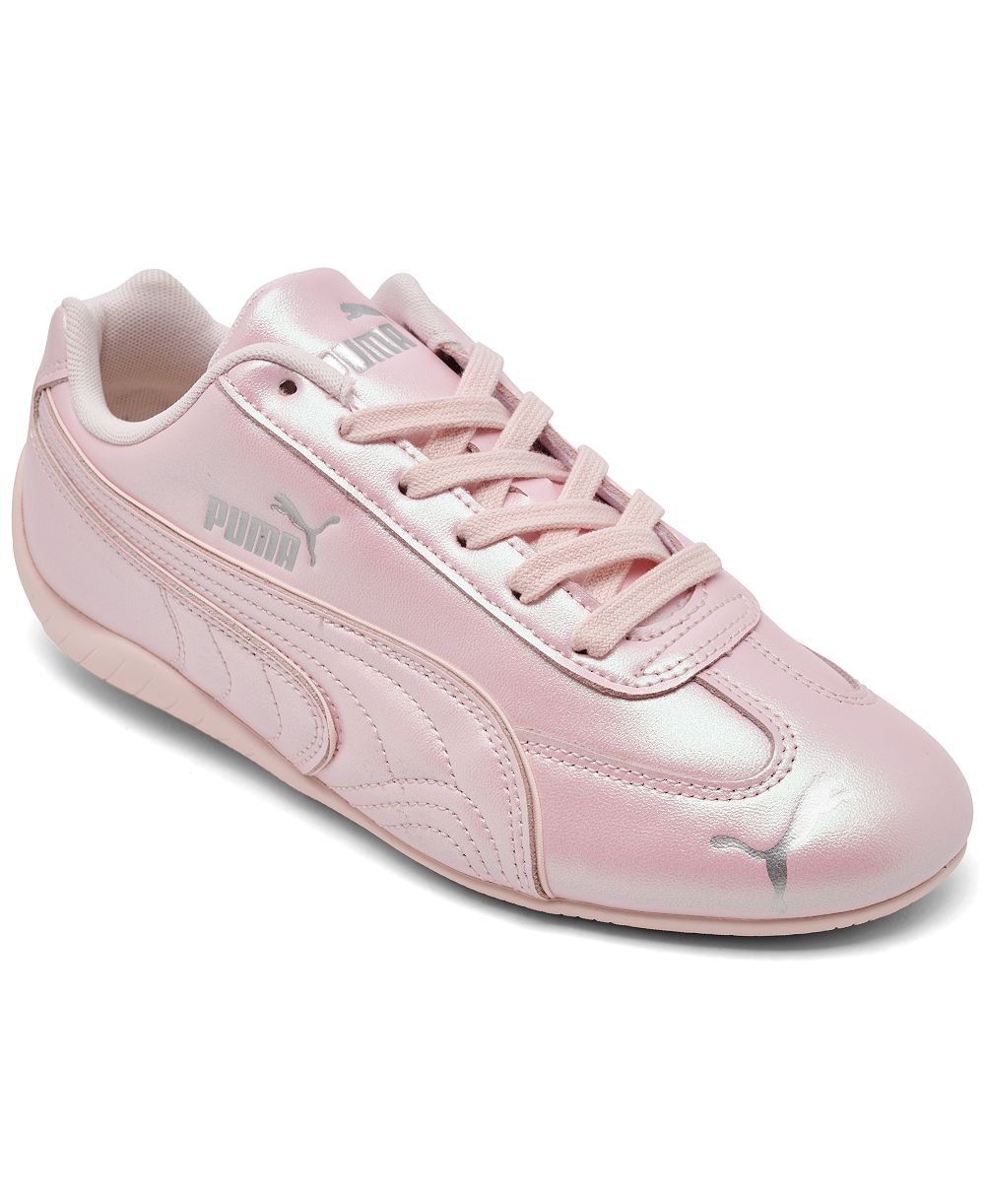 Puma Big Girls' Speedcat OG Suede and Leather Low Top Sneakers from Finish Line