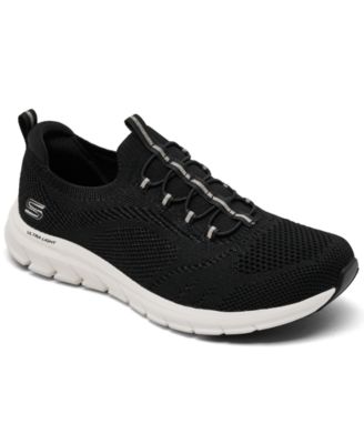 Skechers Women's Pure Flex - Poised Walking Slip-On Memory Foam Sneakers from Finish Line