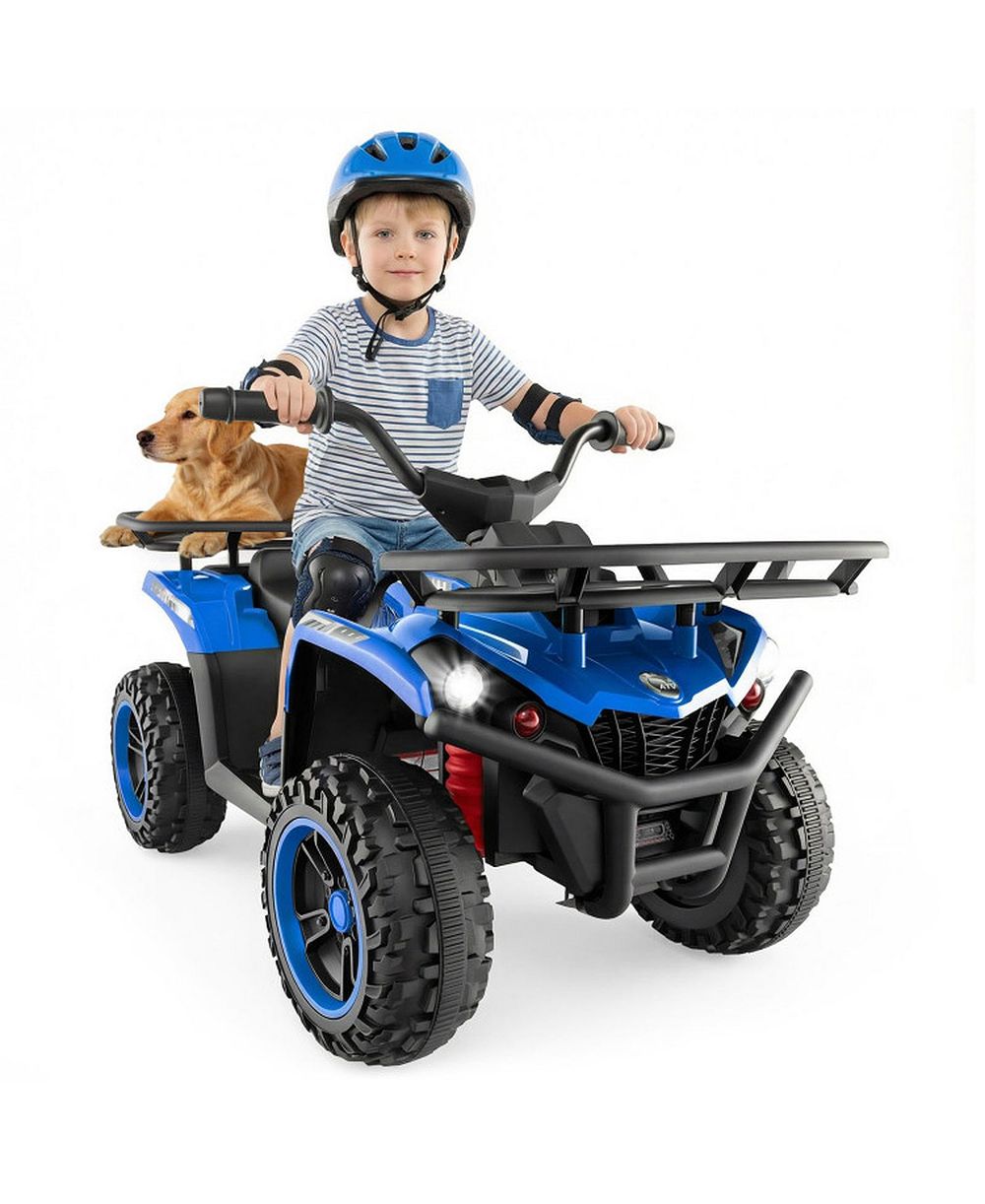 SUGIFT Электрический квадроцикл 24V с LED фарами, для детей 3-8 лет