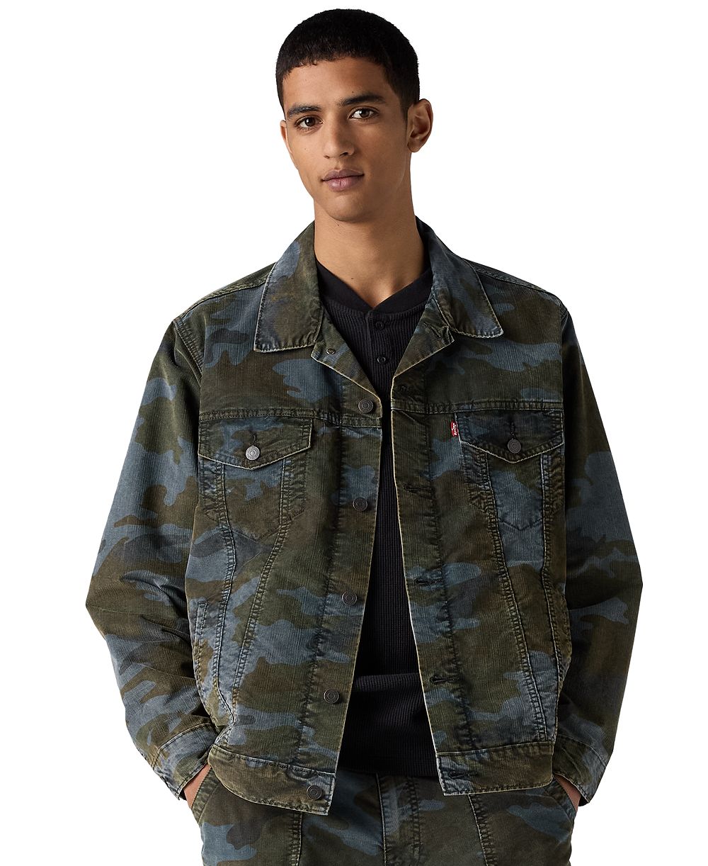 Levi's® Men's Premium Relaxed Trucker Cotton Jacket