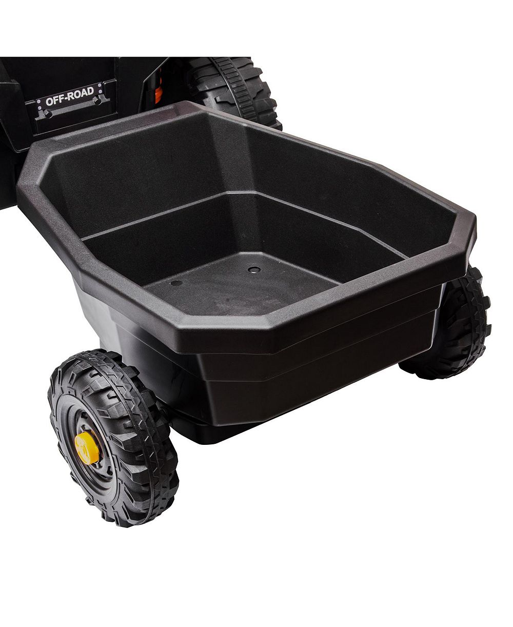Прицеп homfan 12V Ride-On с locking hitch pin, 24.02" x 17.72" x 9.45", 30 pounds, Ages 3-8