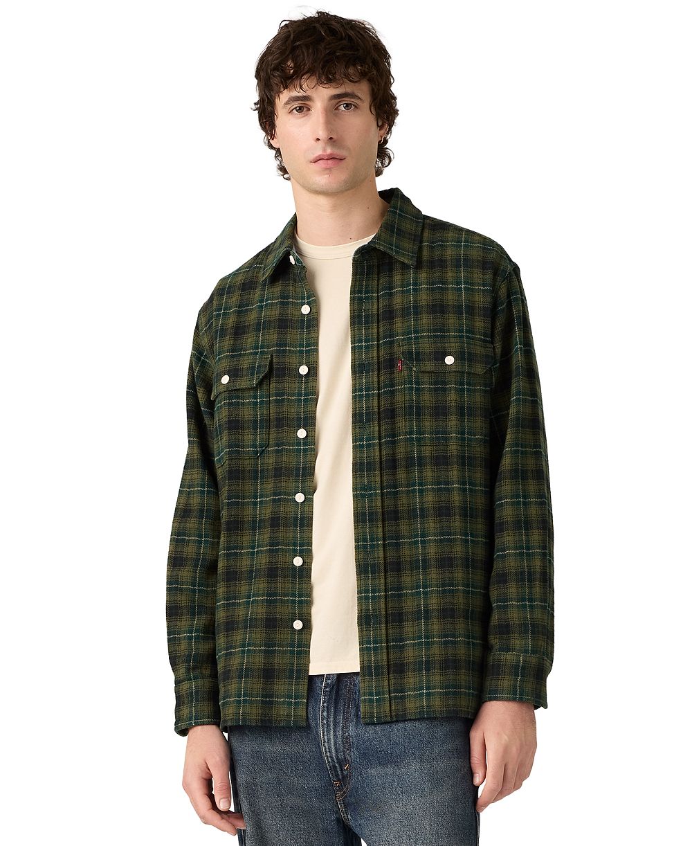 Levi's® Men's Classic Worker Long-Sleeve Plaid Shirt