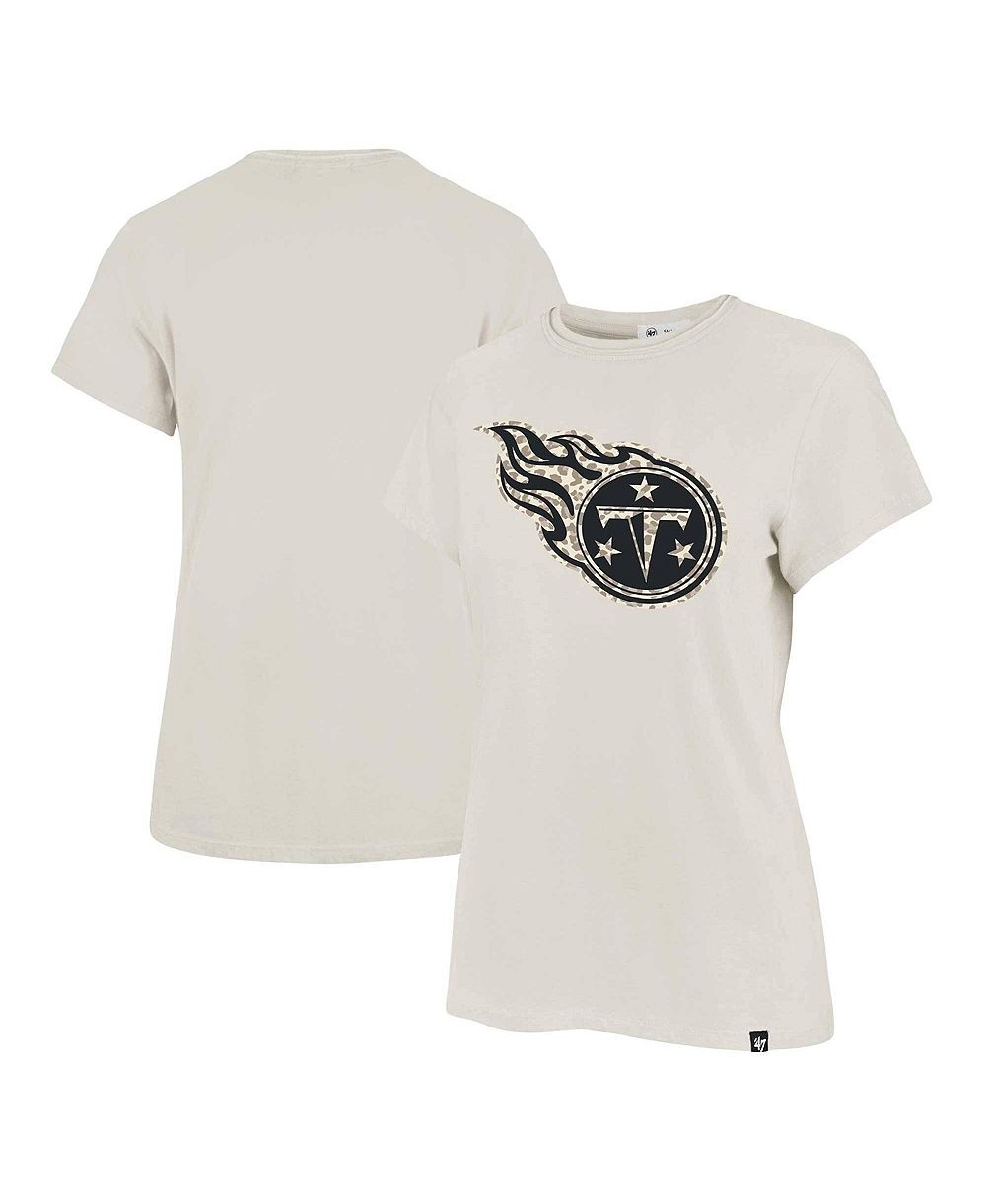'47 Brand Women's Plus Size Tennessee Titans Panthera Frankie Short-Sleeve Crewneck T-Shirt