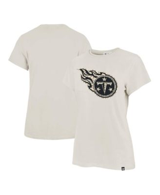 '47 Brand Women's Plus Size Tennessee Titans Panthera Frankie Short-Sleeve Crewneck T-Shirt