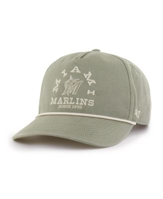 '47 Brand Men's Olive Miami Marlins Canyon Ranchero Hitch Adjustable Hat