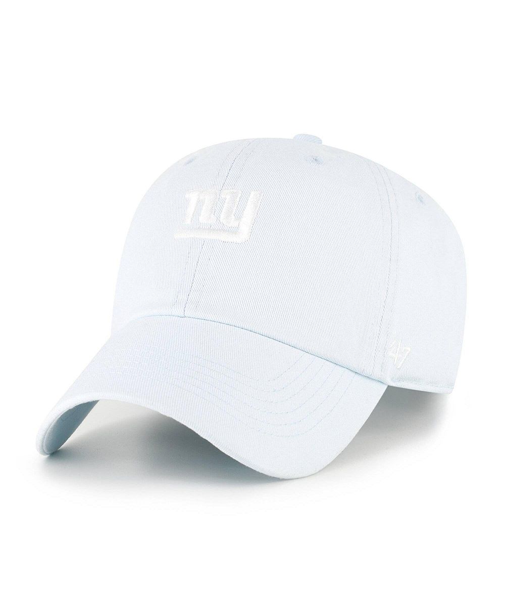 Кепка '47 Brand Women's Light Blue New York Giants Base Runner Ballpark Clean Up Adjustable