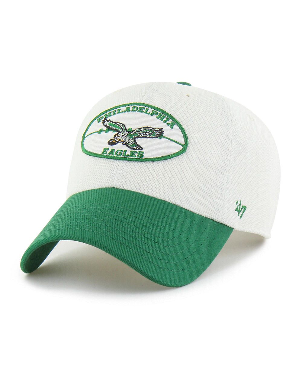 Мужская кепка '47 Brand Philadelphia Eagles Pique Patch Clean Up