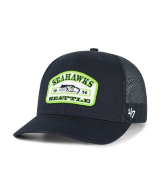 Мужская кепка '47 Brand College Navy Seattle Seahawks Roadway Adjustable Trucker