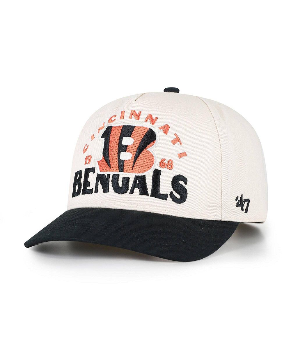 Мужская регулируемая кепка '47 Brand Cincinnati Bengals Arcitext Hitch Natural