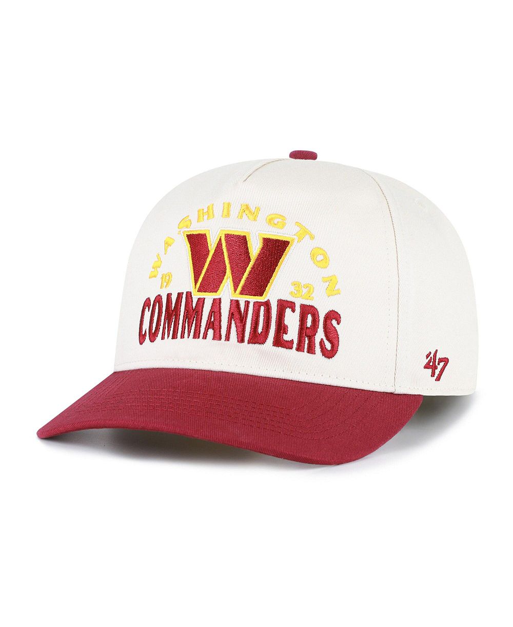 Мужская кепка '47 Brand Natural Washington Commanders Arcitext Hitch Adjustable