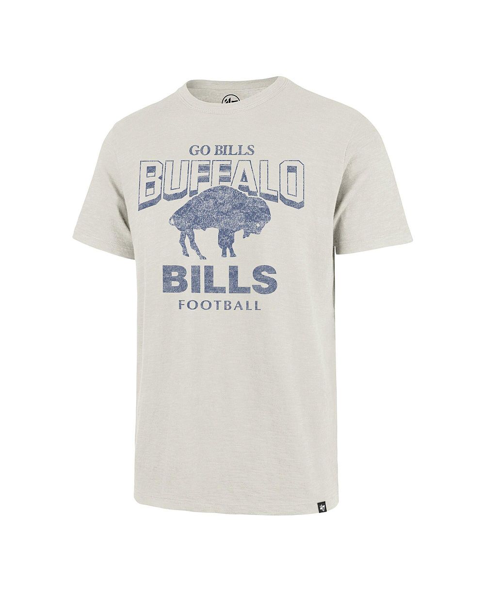 '47 Brand Men's Natural Buffalo Bills Head On Scrum T-Shirt