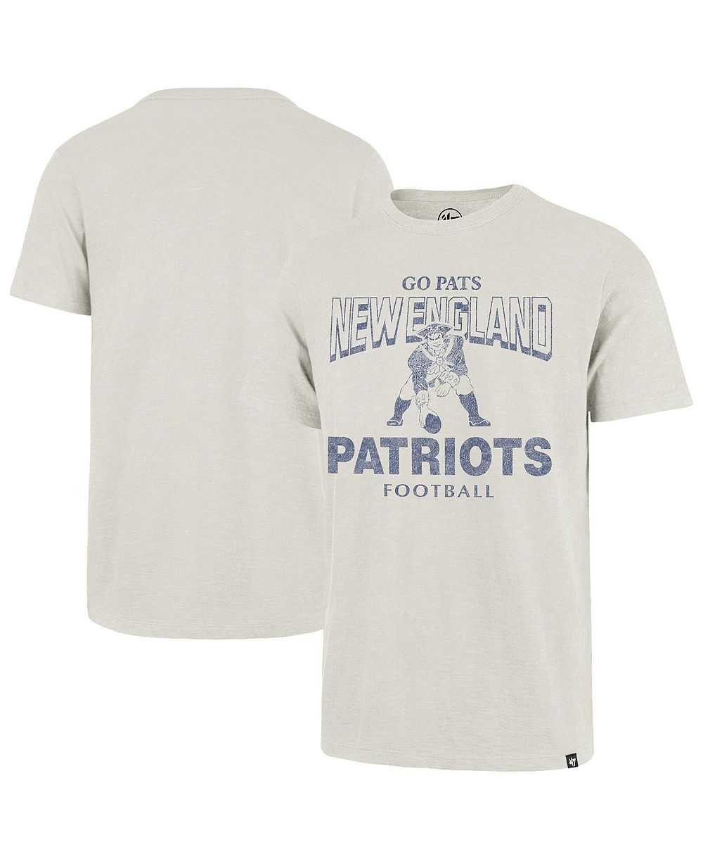 Мужская футболка '47 Brand Natural New England Patriots Head On Scrum