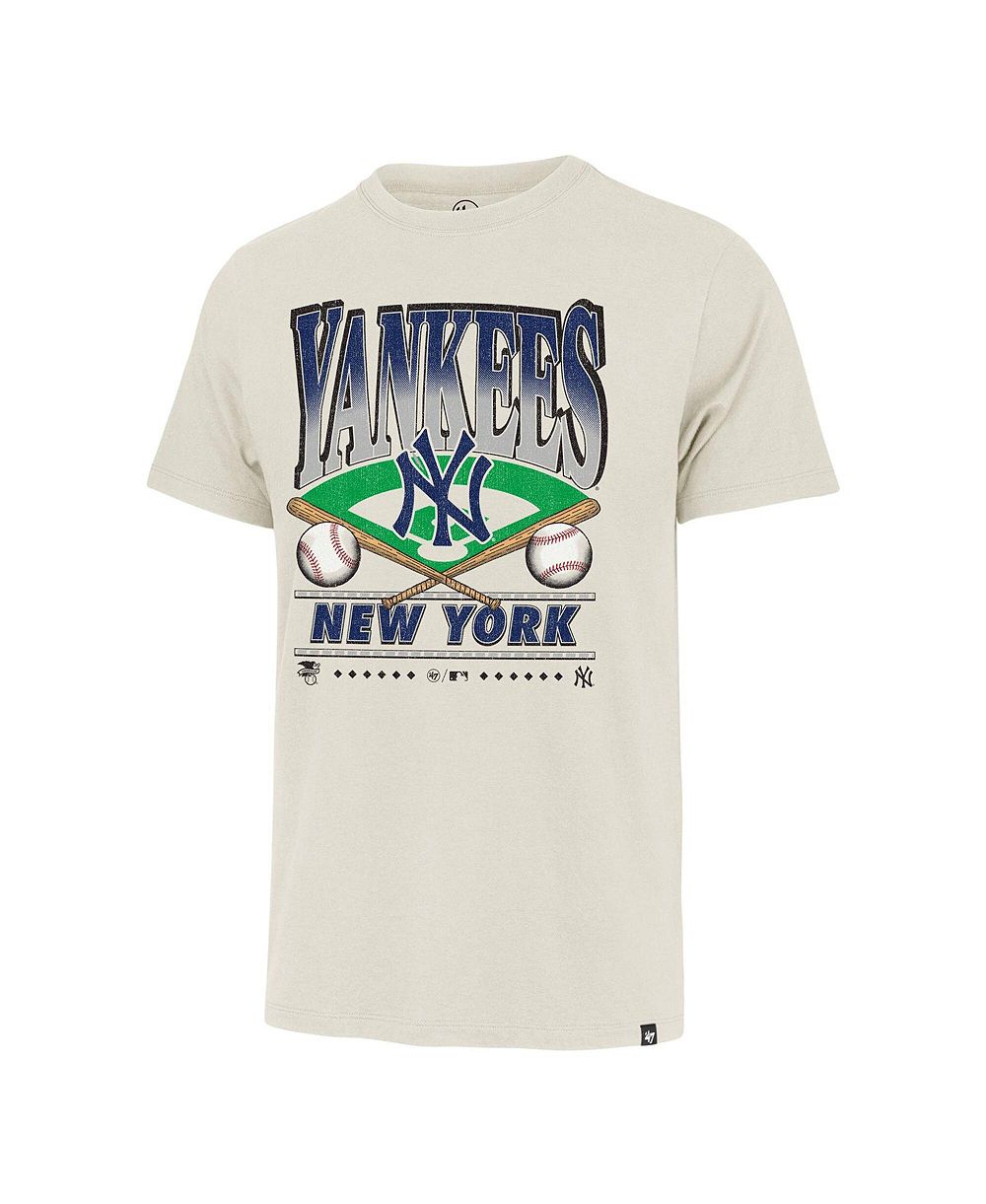 Мужская футболка '47 Brand New York Yankees Straight Shot Two Franklin