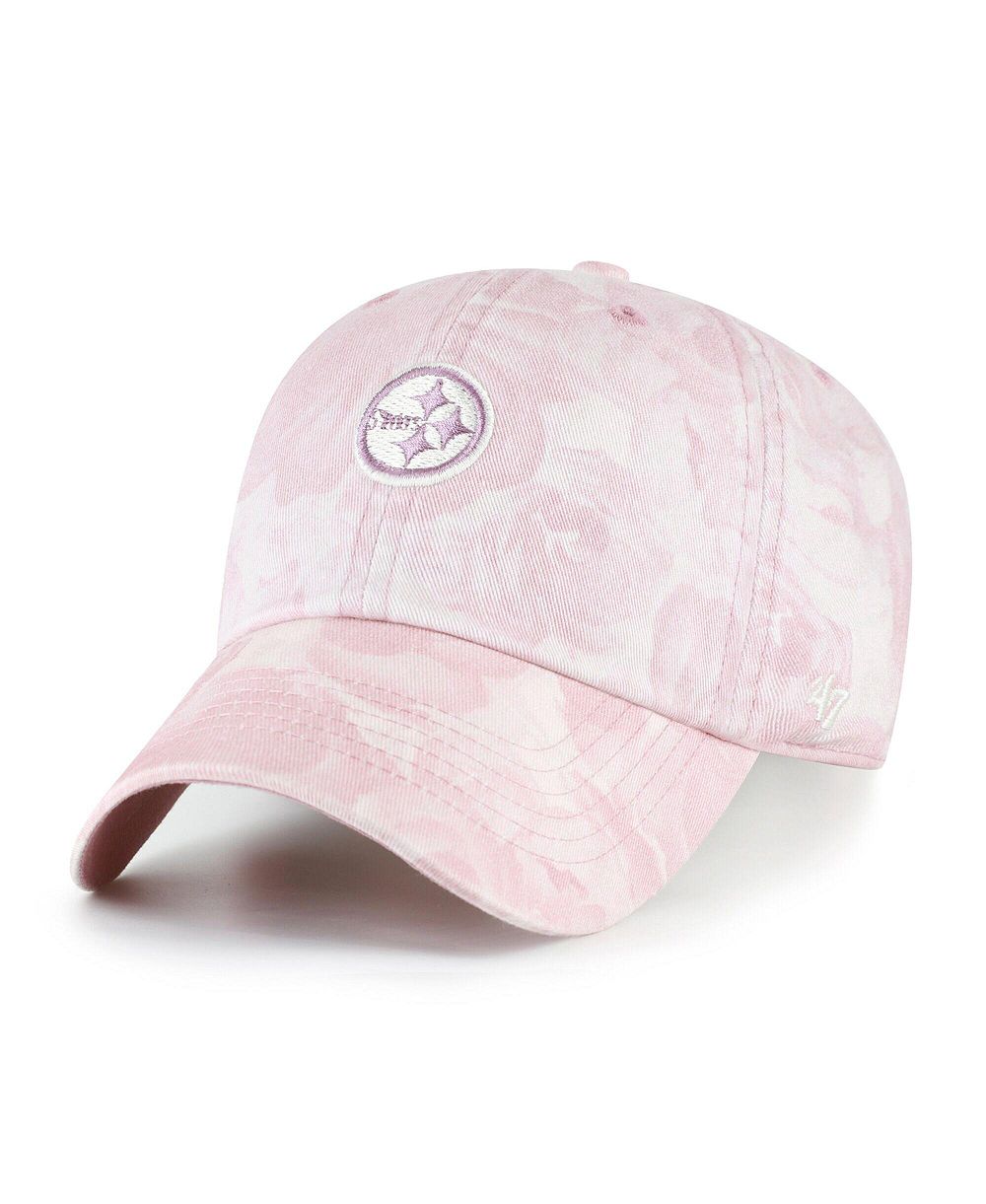 Женская кепка '47 Brand Pittsburgh Steelers Gardenia Clean Up Pink