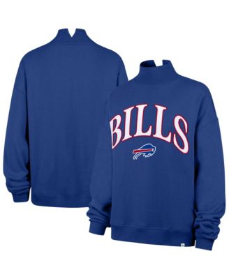 '47 Brand Women's Buffalo Bills Vantage Oversized Mock-Neck Sweatshirt