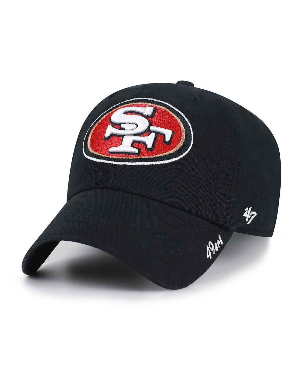 '47 Brand Women's Black San Francisco 49ers Miata Clean Up Adjustable Hat