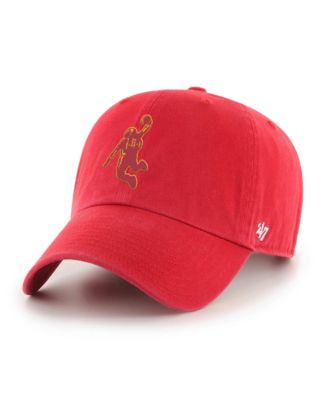 Мужская кепка '47 Brand Red Houston Rockets Alternate Clean Up Adjustable