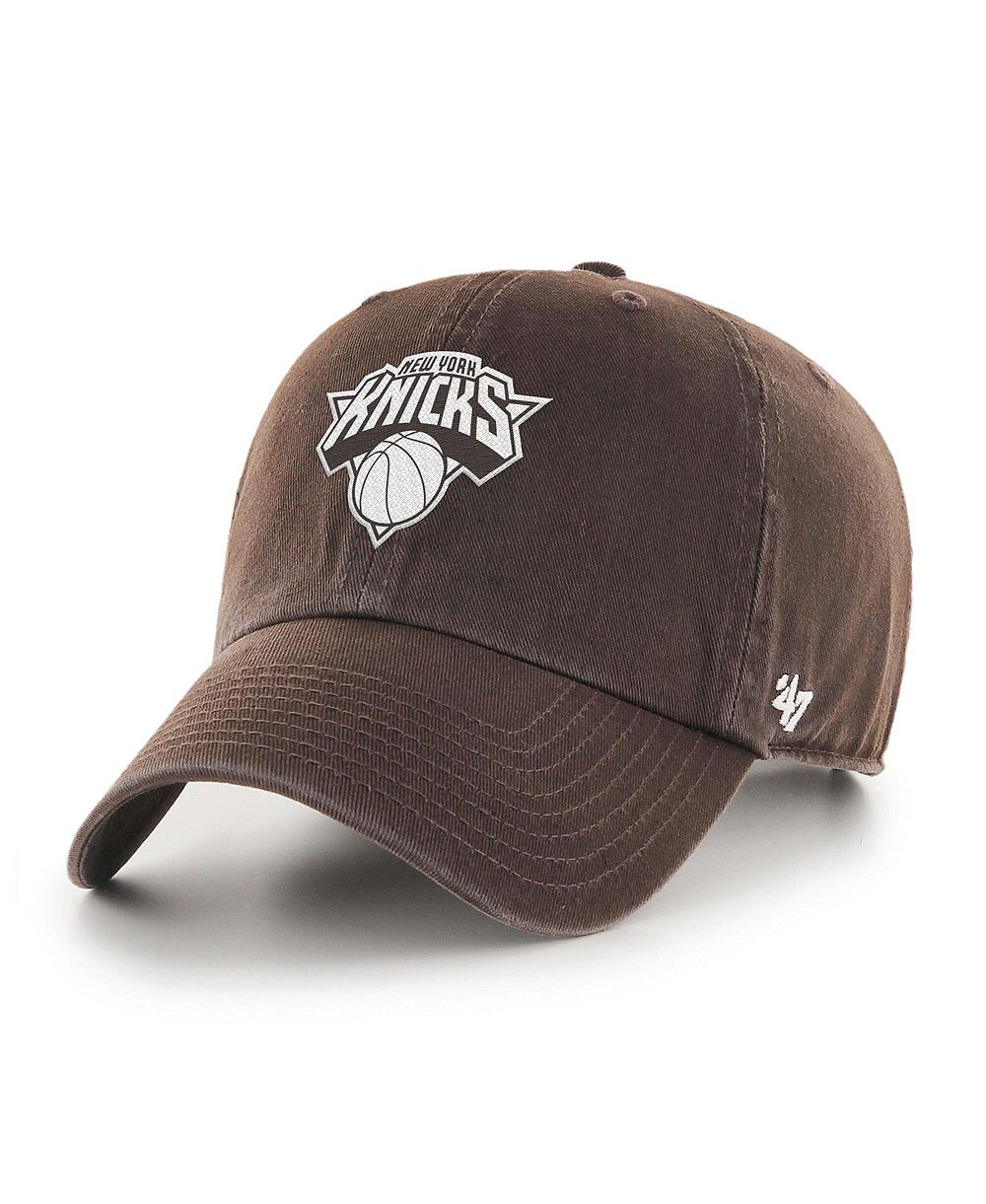'47 Brand Мужская регулируемая кепка New York Knicks Color Pack Clean Up Brown