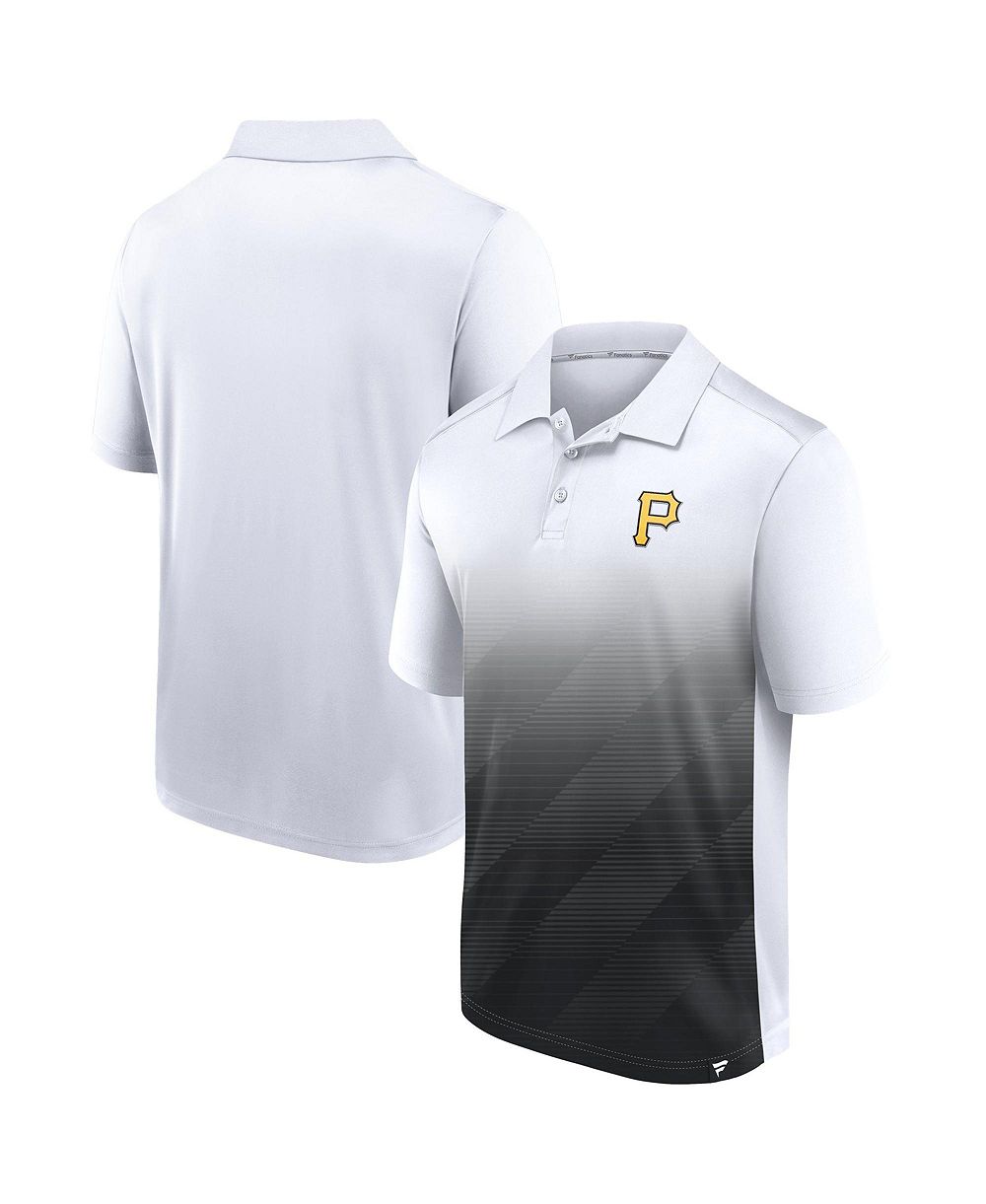 Fanatics Men's White Pittsburgh Pirates Parameter Polo Shirt