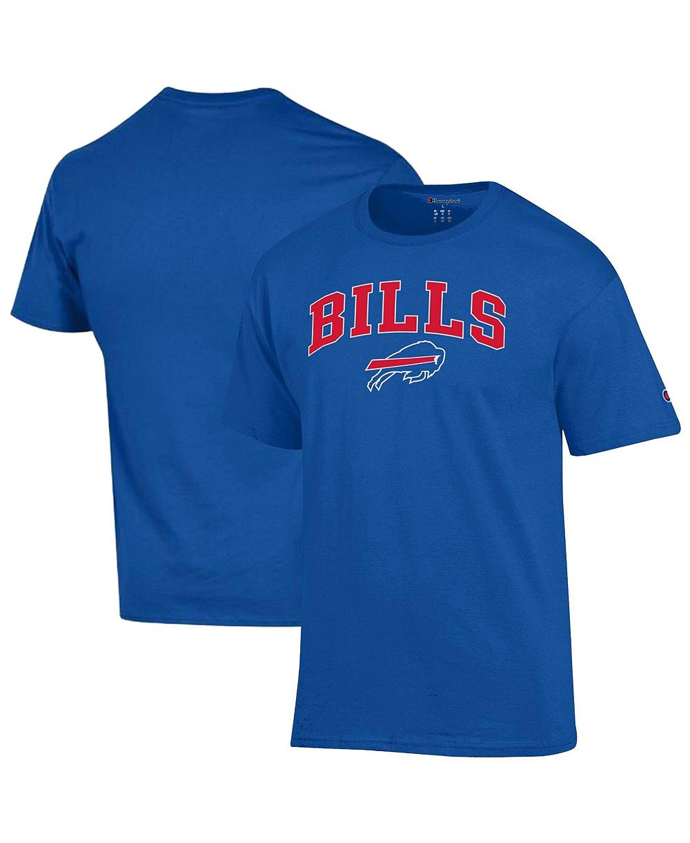 Мужская футболка Champion Royal Buffalo Bills Arch Over Logo