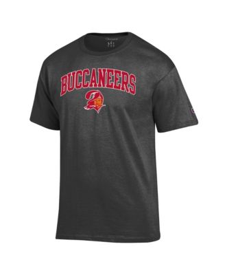 Champion Men's Heather Charcoal Tampa Bay Buccaneers Arch Over Logo T-Shirt