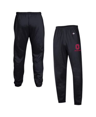 Champion Men's Black Ohio State Buckeyes Power blend Banded Fleece Sweatpants