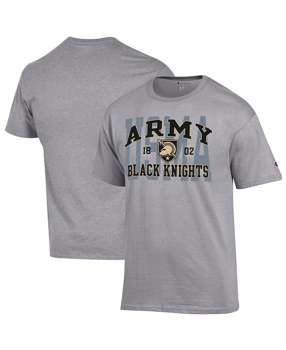 Мужская футболка Champion Heather Gray Army Black Knights Varsity
