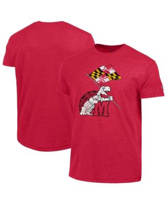 Мужская футболка Champion Red Maryland Terrapins Vintage Triumph Tri-Blend
