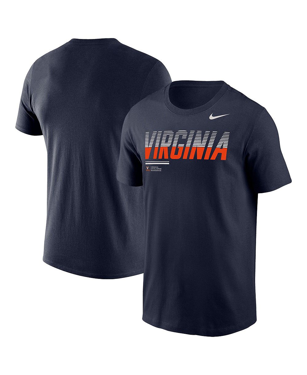 Nike Мужская футболка Legend Dri-FIT Navy Virginia Cavaliers 2026 Sideline Wordmark