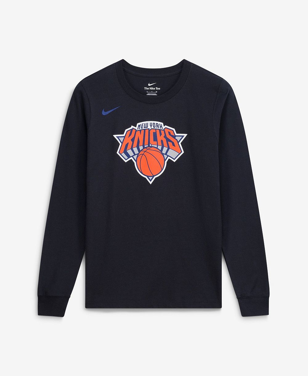 Женская футболка Nike Women's New York Knicks Long-Sleeve Crewneck