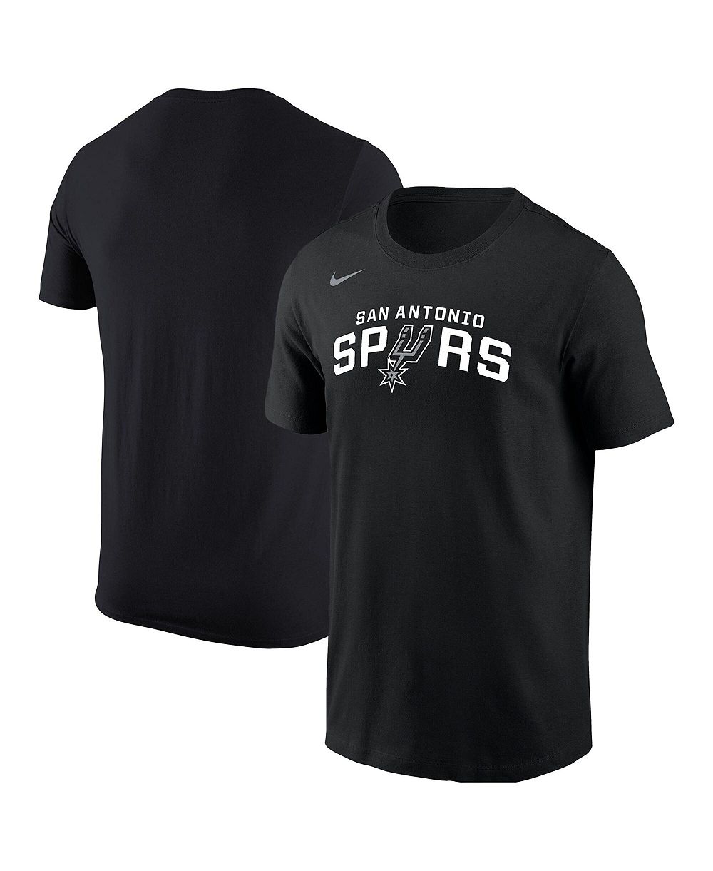 Nike Men's Black San Antonio Spurs Logo T-Shirt