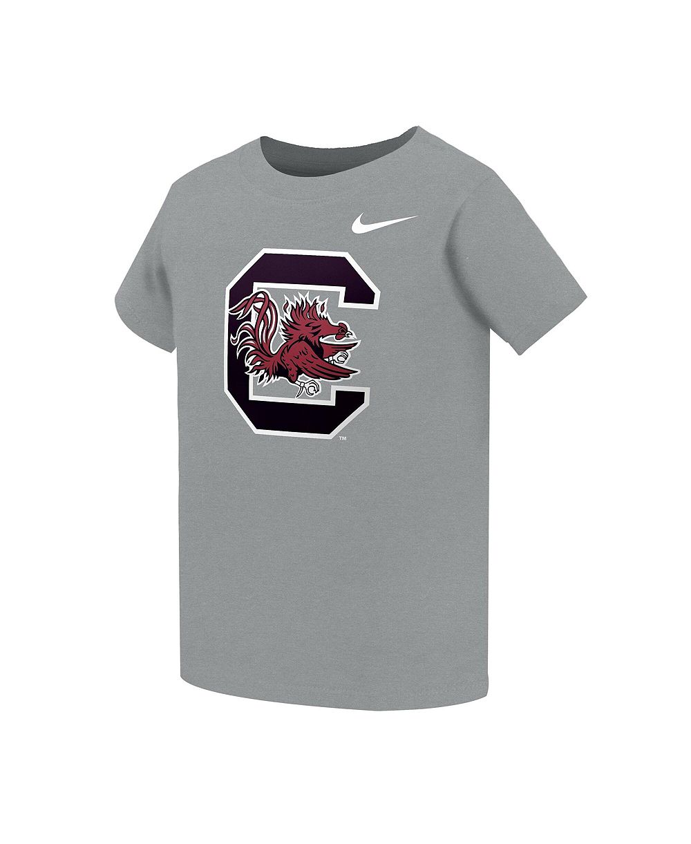 Детская футболка Nike Gray South Carolina Gamecocks Primary Logo
