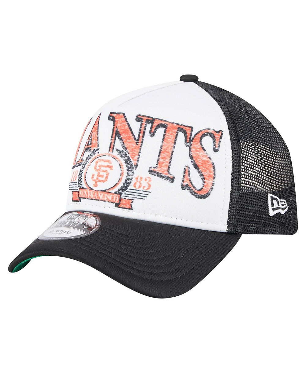 Мужская кепка New Era San Francisco Giants Distressed 9FORTY A-Frame Adjustable Trucker Hat