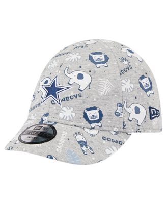 New Era Baby Boys and Girls Gray Dallas Cowboys Animal 9TWENTY Flex Hat