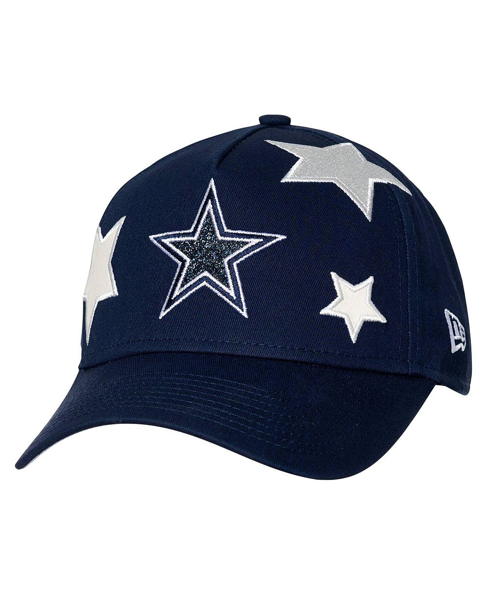 New Era Детский Navy Dallas Cowboys Stardom A-Frame 9FORTY Adjustable Hat