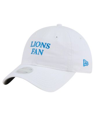 New Era Women's White Detroit Lions Team Fan 9TWENTY Adjustable Hat