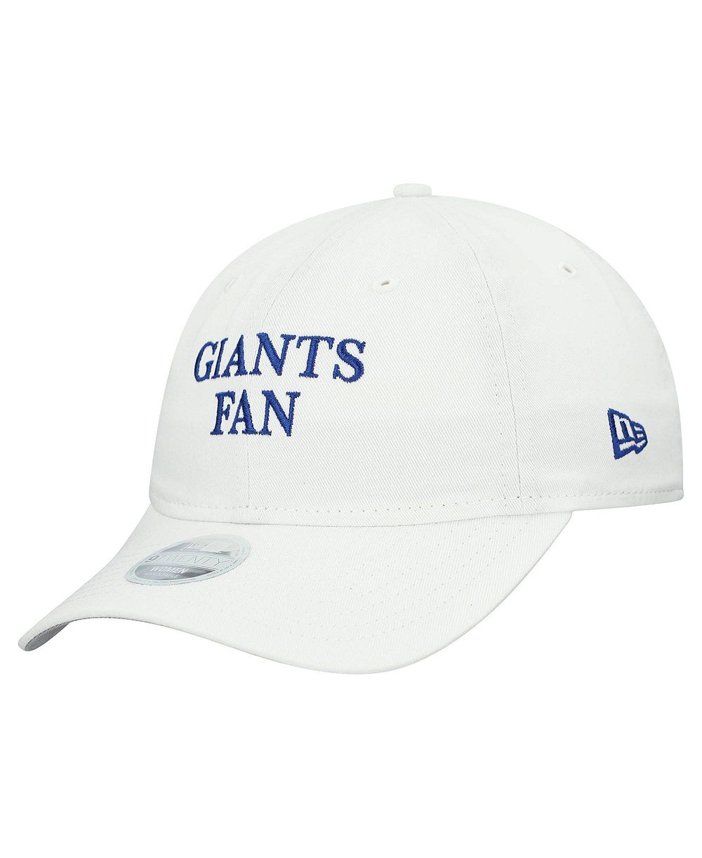 New Era Женская белая кепка New York Giants 9TWENTY