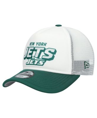 Детская кепка New Era New York Jets Streak 9FORTY A-Frame Adjustable белого/зеленого цвета
