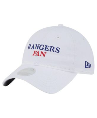 Женская кепка New Era White Texas Rangers Team Fan 9TWENTY Adjustable Hat