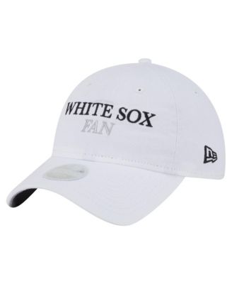 Женская кепка New Era Chicago White Sox Team Fan 9TWENTY Adjustable белого цвета