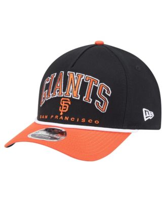 Мужская кепка New Era Black/Orange San Francisco Giants Arch 9FORTY A-Frame M-Crown Adjustable Hat