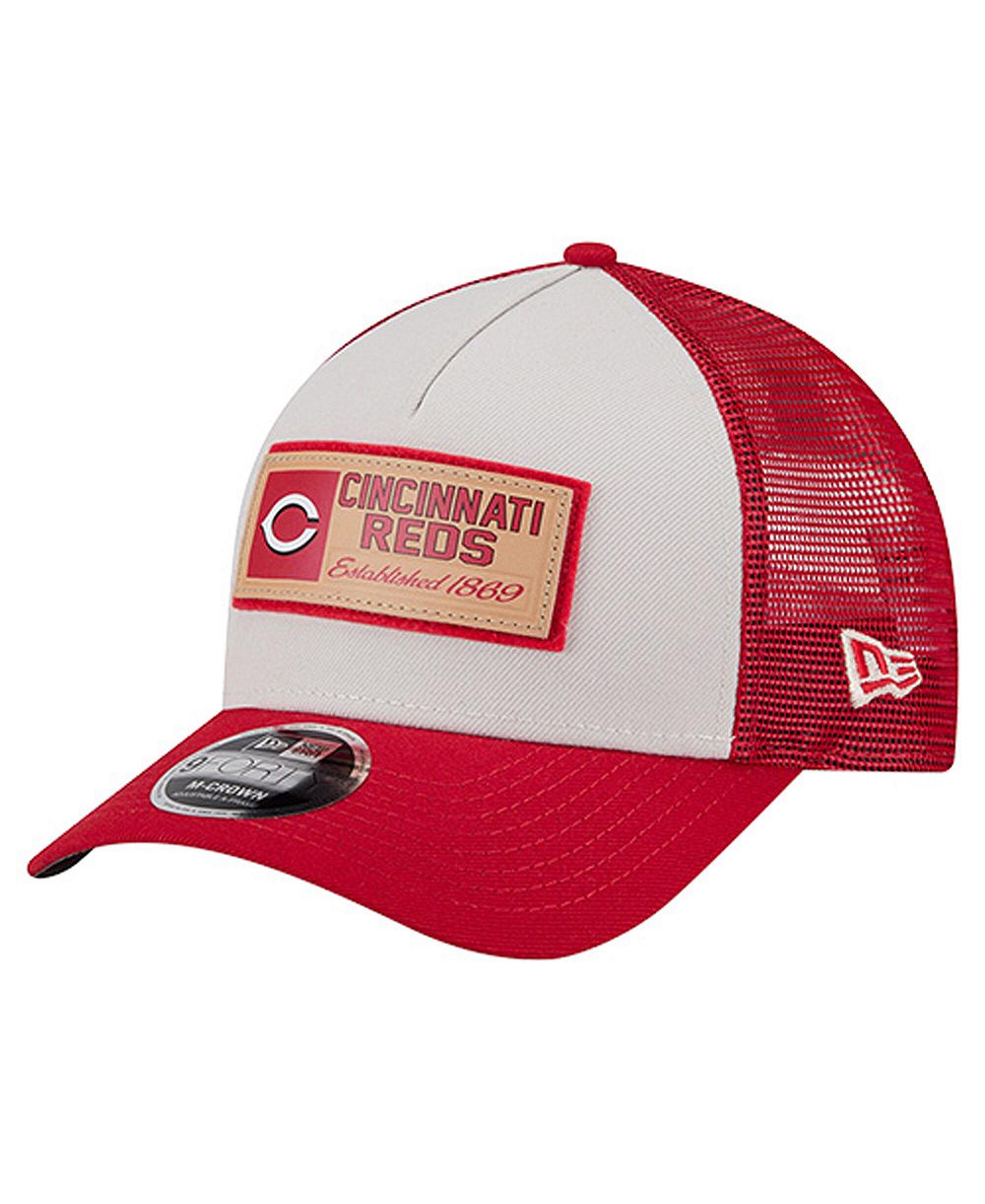 Мужская кепка New Era Cincinnati Reds A-Frame Trucker 9FORTY