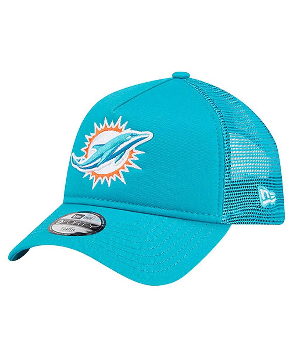 Регулируемая кепка New Era Miami Dolphins Main A-Frame 9FORTY для детей