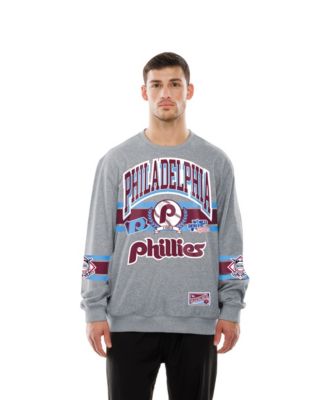 New Era Men's Gray Philadelphia Phillies Sport Classics Sweatshirt