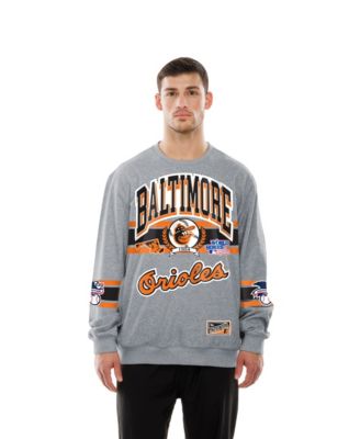 Свитшот New Era Men's Gray Baltimore Orioles Sport Classics
