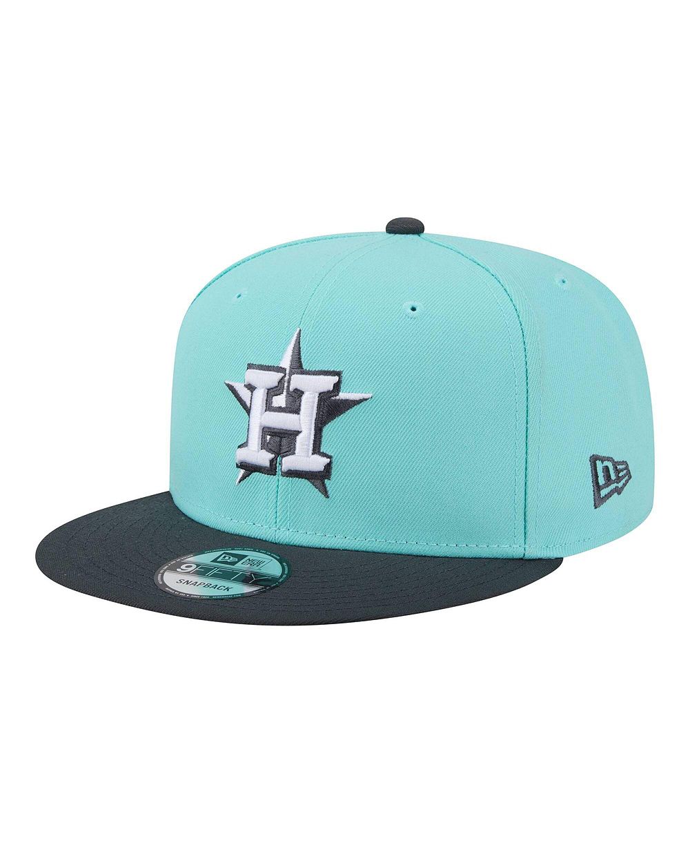 New Era Мужская кепка 9FIFTY Snapback Houston Astros Two-Tone Color Pack Turquoise/Charcoal